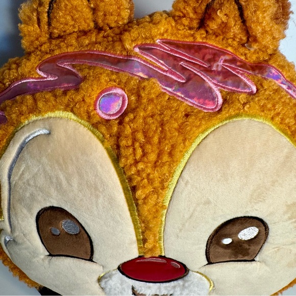 NWOT. Disney Chip 'n Dale pillow. Dark Chocolate Ganache Disney Munchling - Picture 4 of 16